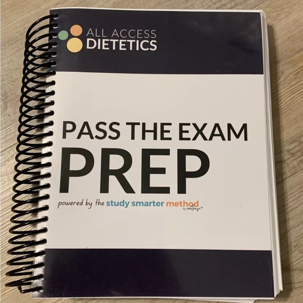 NEW All Access Dietetics RD Pass The Exam Prep, Registered Dietitian Study Book